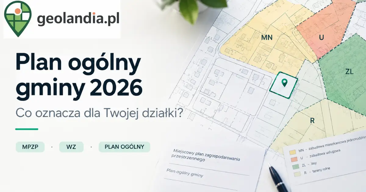Plan ogólny gminy 2026 – co zmieni dla Twojej działki?
